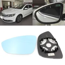 Для Volkswagen CC большое поле зрения синее зеркало анти Автомобильное зеркало заднего вида Отопление модифицированное широкоугольное отражающее зеркало заднего хода le