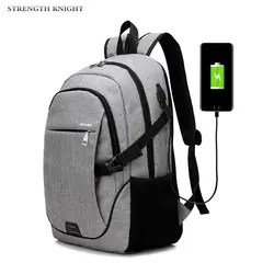 2019 новый мужской рюкзак сумка бренд USB зарядка 15 дюймов ноутбук Mochila мужской водостойкий рюкзак школьный рюкзак