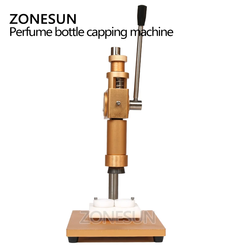 Ручная ОБЖИМНАЯ машина ZONESUN для металлических колпачков духов|crimping machine|manual