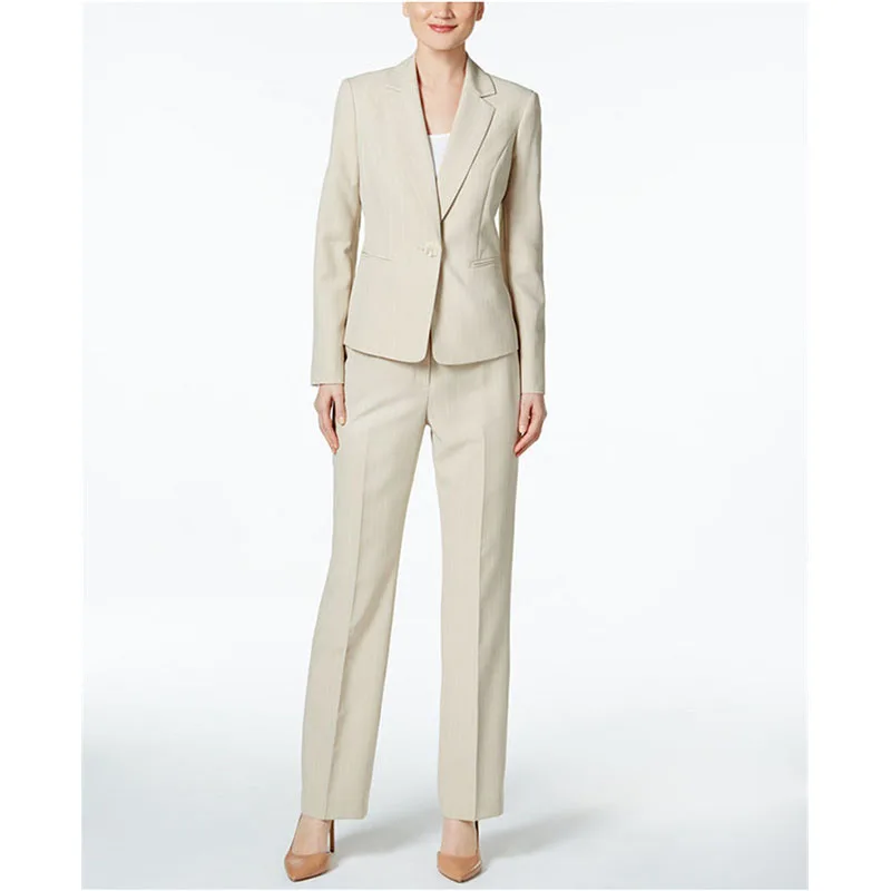 

Women Pant Suit New female elegant formal business work wear suits women's long sleeve blazer ladies trousers office suit Custo