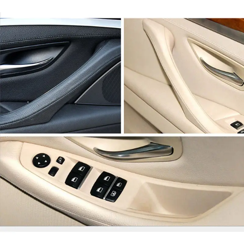 4 шт. правый руль RHD для BMW 5 серии F10 F11 520 525 серая Автомобильная внутренняя дверная
