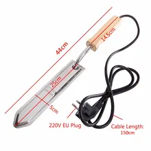 Электрический медовый нож NOCM с европейской вилкой, оборудование для пчеловодства, нож для резки, нагревательная ручка, деревянные инструменты, скребок из нержавеющей стали