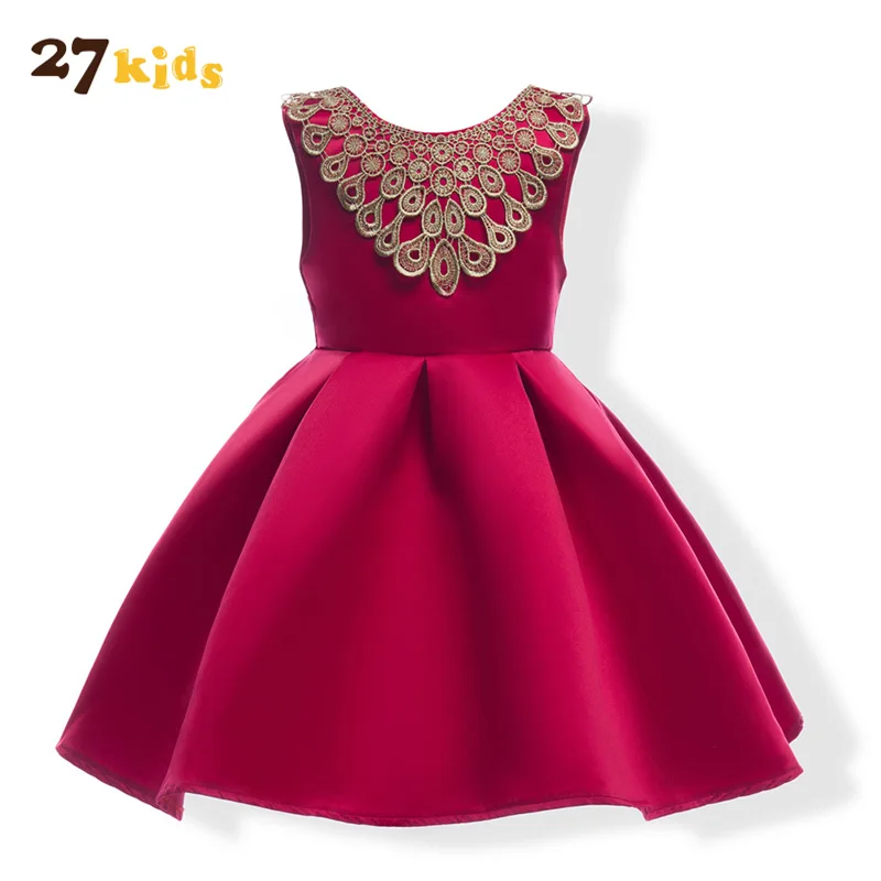 27Kids Girl Dresses Princess Children Clothing Baby Costume Kid's Party