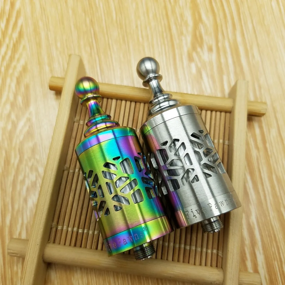 

CYAN Kayfun Five Pawns RDA Atomizer Kayfun Lite Plus Five Pawns vs Kayfun V4 V5 e Cigarette Vape Mod vs Taifun GT