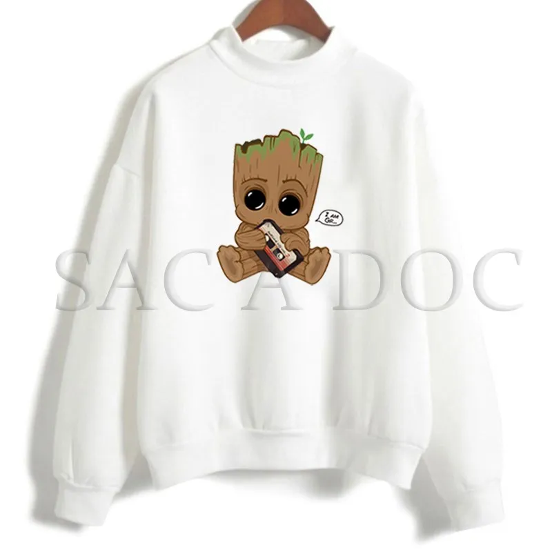 

Guardians of The Galaxy Avengers Hoodies Baby Cartoon Long Sleeve Sweatshirt Streetwear Fashion Hooded Coat Women Men