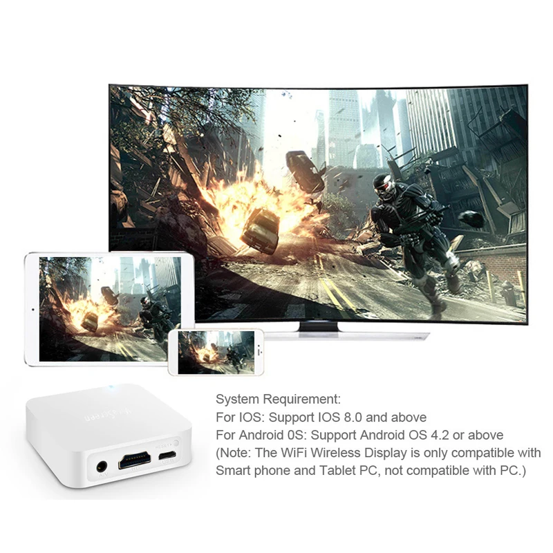 X7 MiraScreen ТВ палка HDMI Автомобильный anycast Miracast DLNA Airplay WiFi Дисплей приемник ключ
