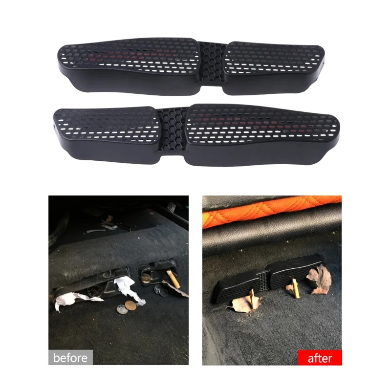 

2 Pcs Car Rear Seat Air Condition Vent Outlet Cover For AUDI A3 S3 SEAT LEON 5F