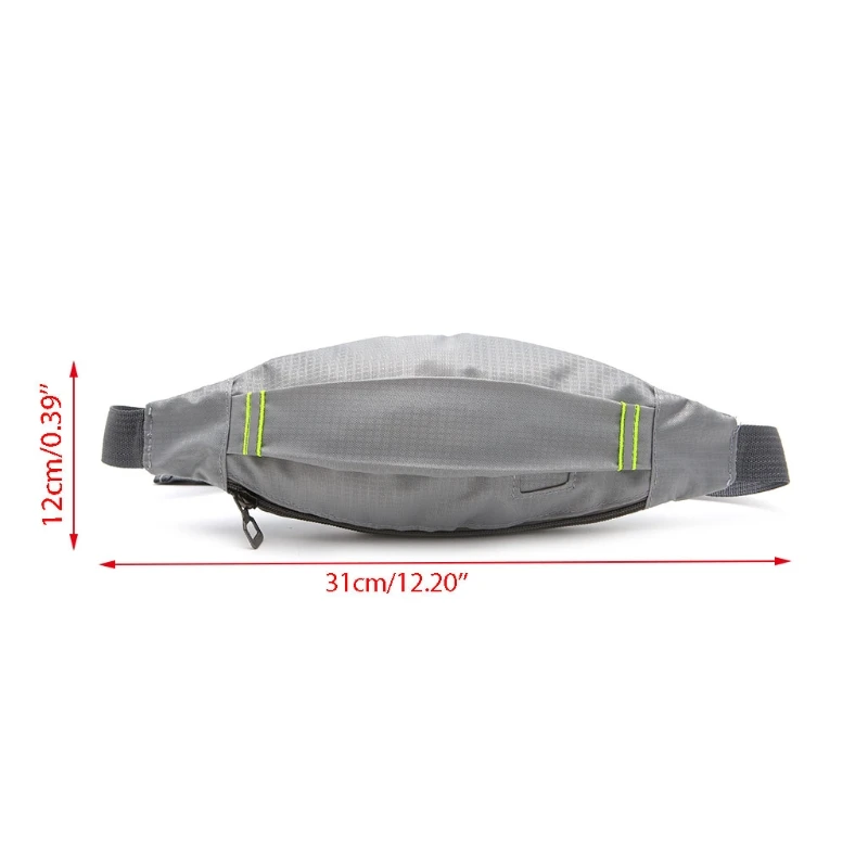 Unisex Sports Running Cycling Jogging Earphone Waist Belt Pack Bag Pouch Pocket - 32833252907