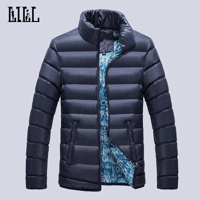 Модные зимние легкие пуховики для мужчин, теплые дышащие повседневные пальто, мужская верхняя одежда, ветрозащитная куртка с перьями 5XL, UMA091