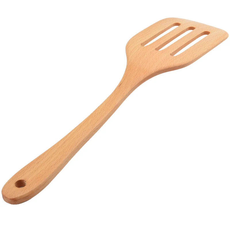 

Natural Beech Cooking Utensils Special Wooden Shovel In Kitchen Tool Wood Turners Non Stick Spatula Cooking Tool
