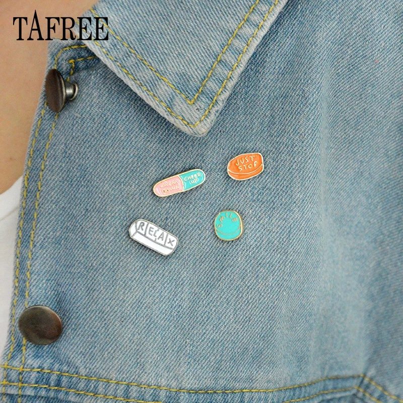 TAFREE капсулы таблетки лацкан булавки буквы успокаивать разбираться просто стоп