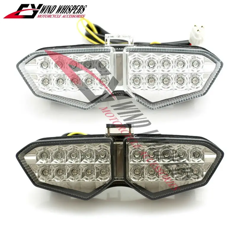 

Motorcycle LED Tail Light With Turn Signal Taillight Brake Lamp For Yamaha YZF R6 2003-2005 R6S 2006-2008 XTZ 1200 2012-2014