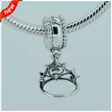 Подходит Pandora талисманы Браслеты и ожерелья для мужчин Ариэль тиара бусины 925 пробы серебряные ювелирные изделия