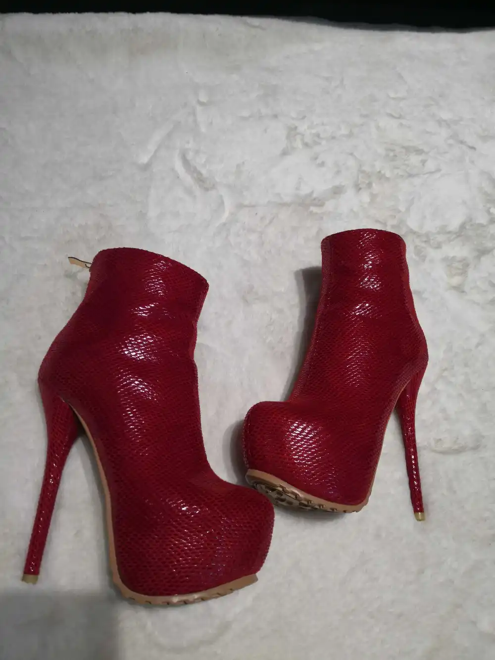 eva snakeskin platform chelsea boot