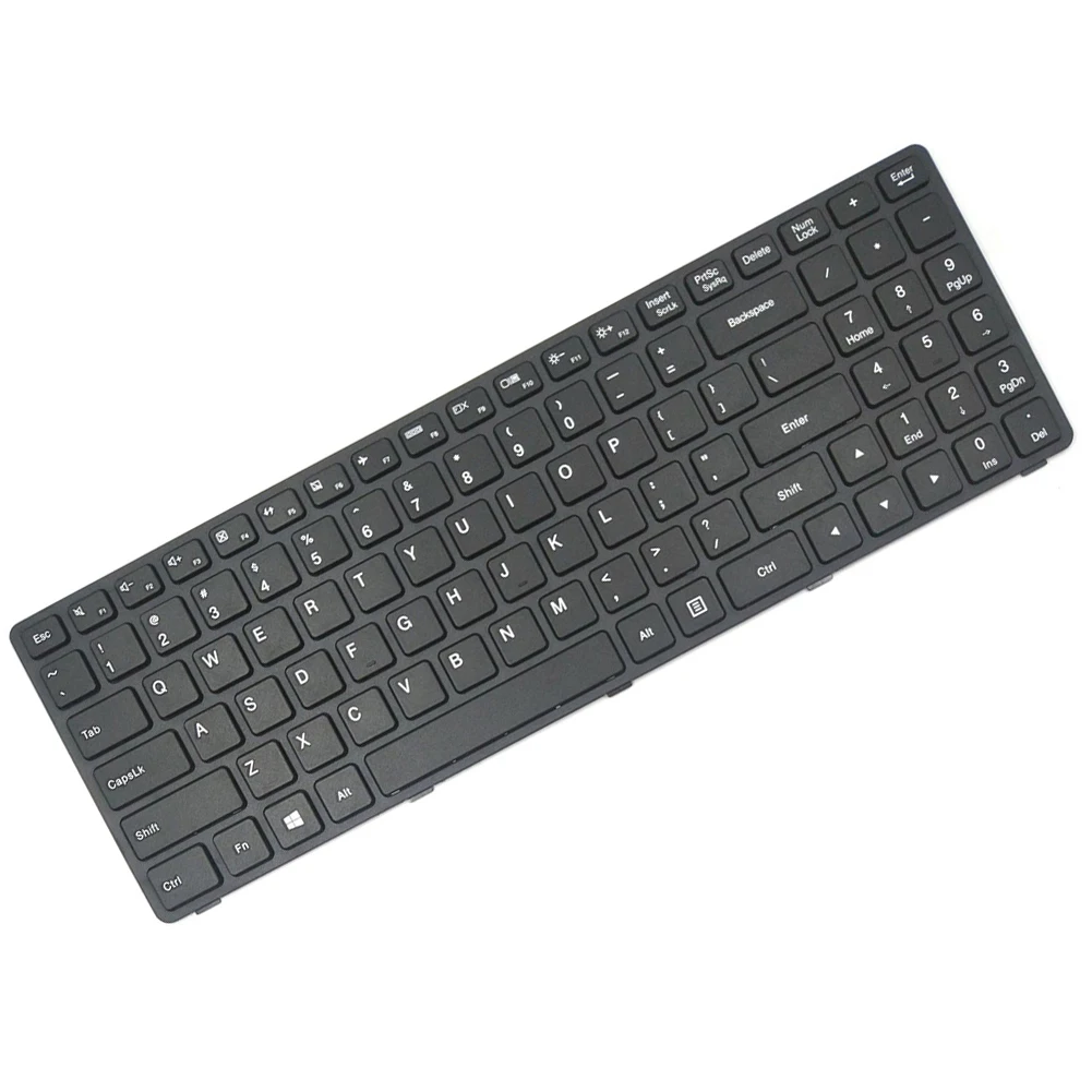  Wholesale Notebook Replacement Parts US Keyboard for Lenovo Ideapad 100-15IBD No Backlight 