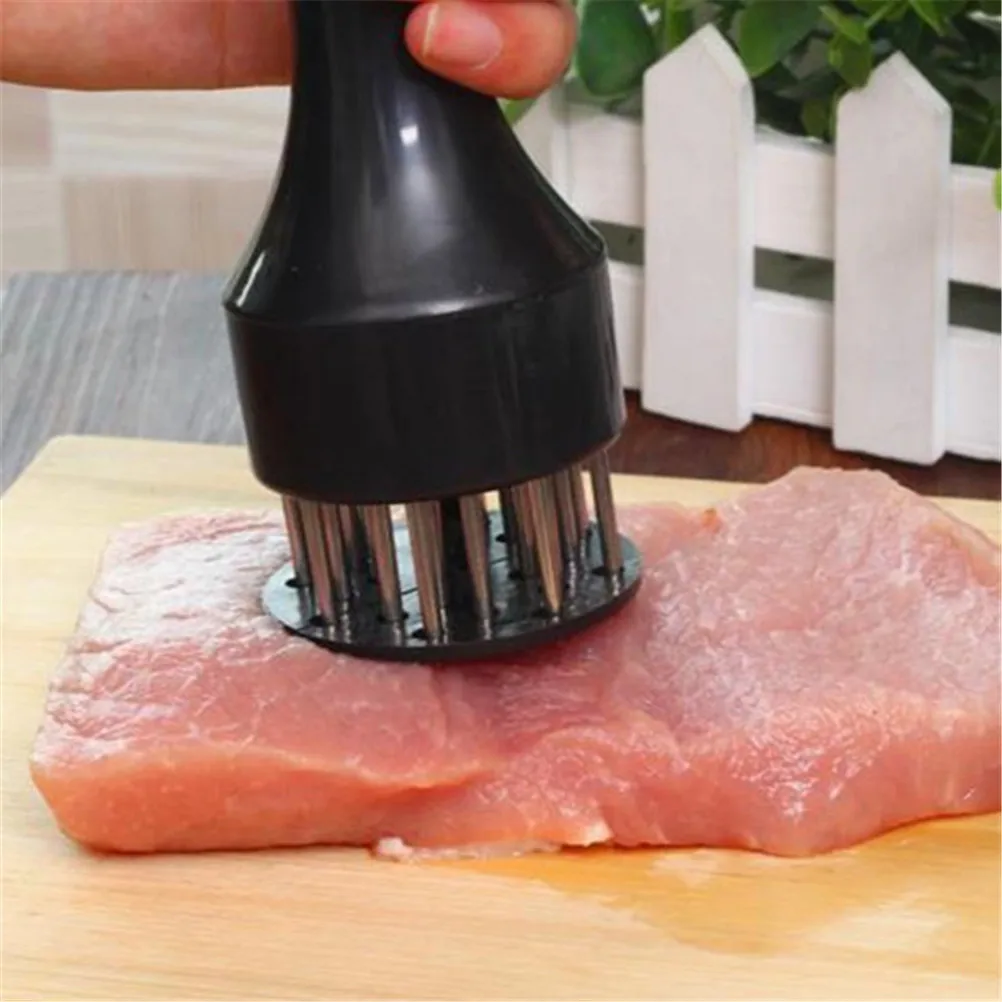 

1Pc Profession Meat Beef Tenderizer Needle With Stainless Steel Pounders For Steak Kitchen Cooking Tools