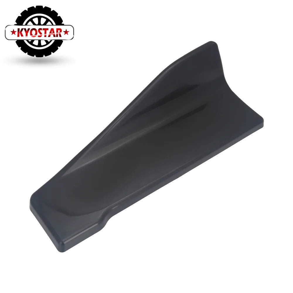 Divisor de ángulo trasero de fibra de carbono Universal para coche difusor de parachoques alerón alas Anti-choque modificado lado del cuerpo del coche falda