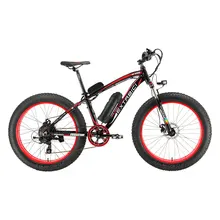 Cyrusher XF660 Li-battery Electric fat tire Bike 48V 500Watt electric Mountain bike with computer speedometer ebike