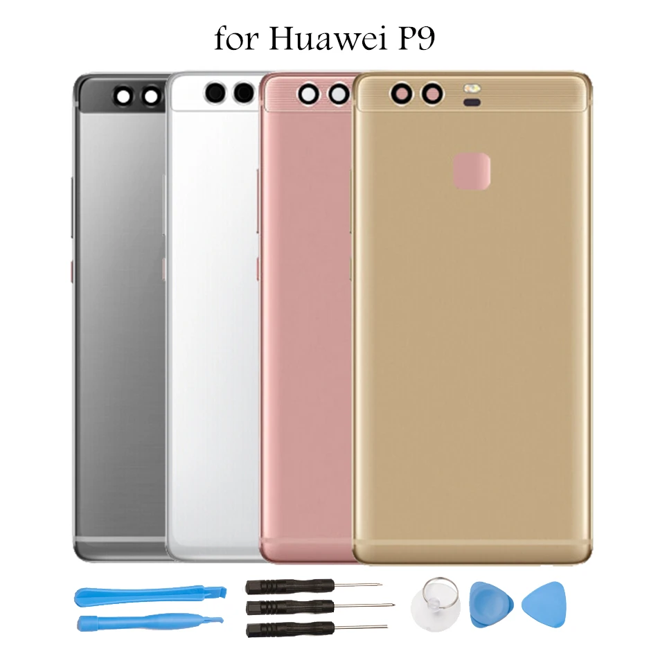 

5.2" for Huawei P9 Battery Back Cover Metal Rear Cover Housing Door for Huawei P9 EVA-L09 EVA-L19 EVA-L29 Spare Parts