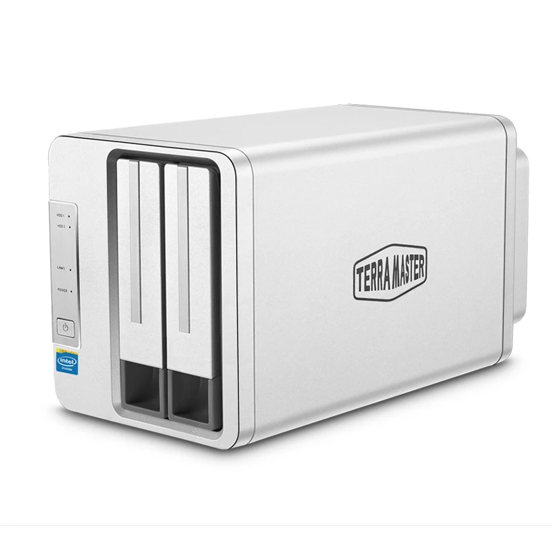 2bay HDD NAS персональная облачная система хранения данных 64bit 2 Гб Память * RJ 45 G Ethernet
