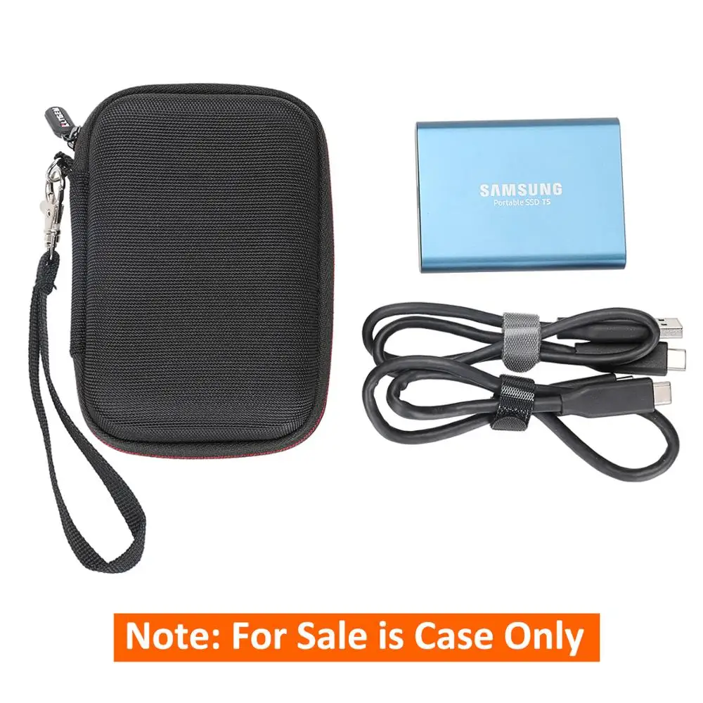 LTGEM Case for Samsung T5/T3/T1 Portable 250GB 500GB 1TB 2TB SSD USB 3.0  External Solid State Drives