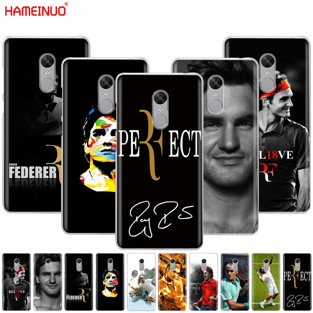 

HAMEINUUO Roger Federer Cover phone Case for Xiaomi redmi 5 4 1 1s 2 3 3s pro PLUS redmi note 4 4X 4A 5A