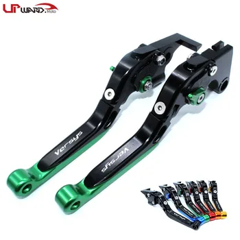 

For KAWASAKI VERSYS 650 VERSYS650 2006 2007 2008 Motorcycle Accessories Folding Extendable Brake Clutch Levers LOGO Versys