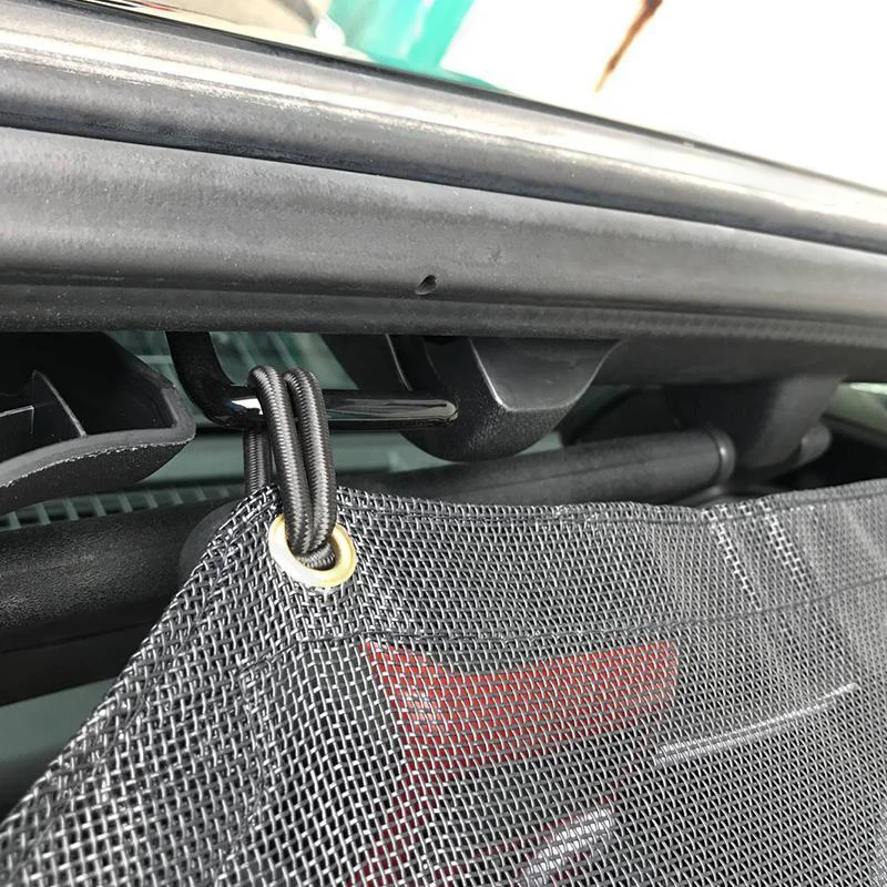 Черная Солнцезащитная сетчатая верхняя крышка JXLCLYL для Jeep Wrangler JK JKU 2 4Door 2007