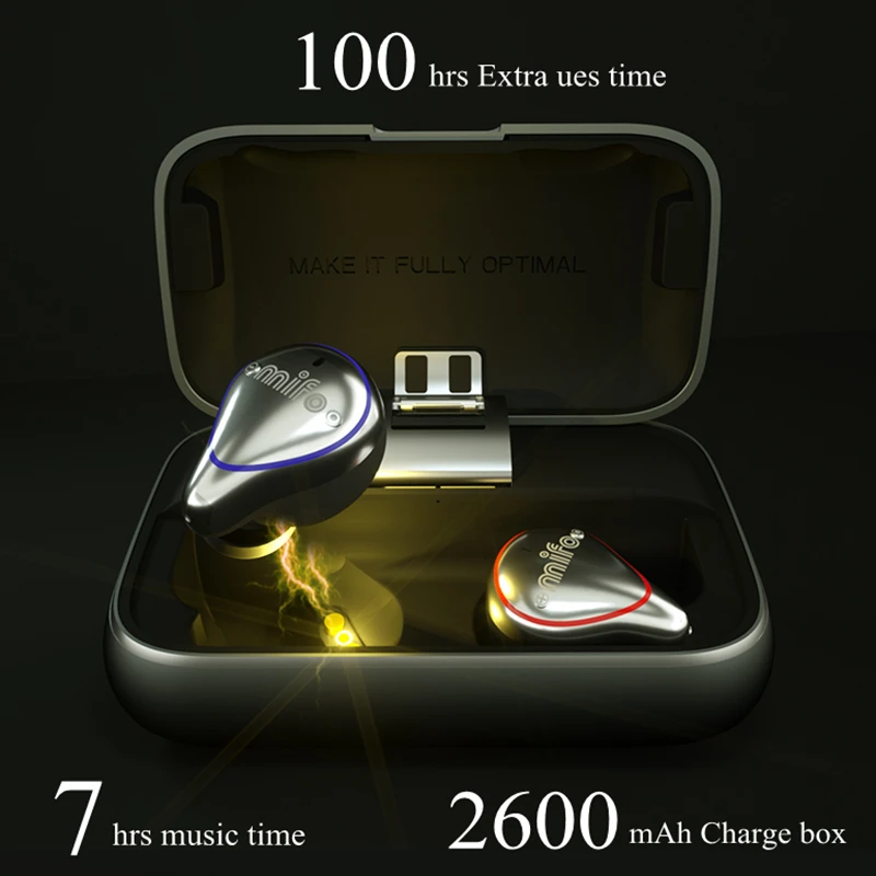 Twins Mini 3D Stereo Sound 5.0 Bluetooth Earphone Invisible True Wireless Waterproof Sport Earbuds with Power bank Twins Mini 3D Stereo Sound 5.0 Bluetooth Earphone Invisible True Wireless Waterproof Sport Earbuds with Power bank