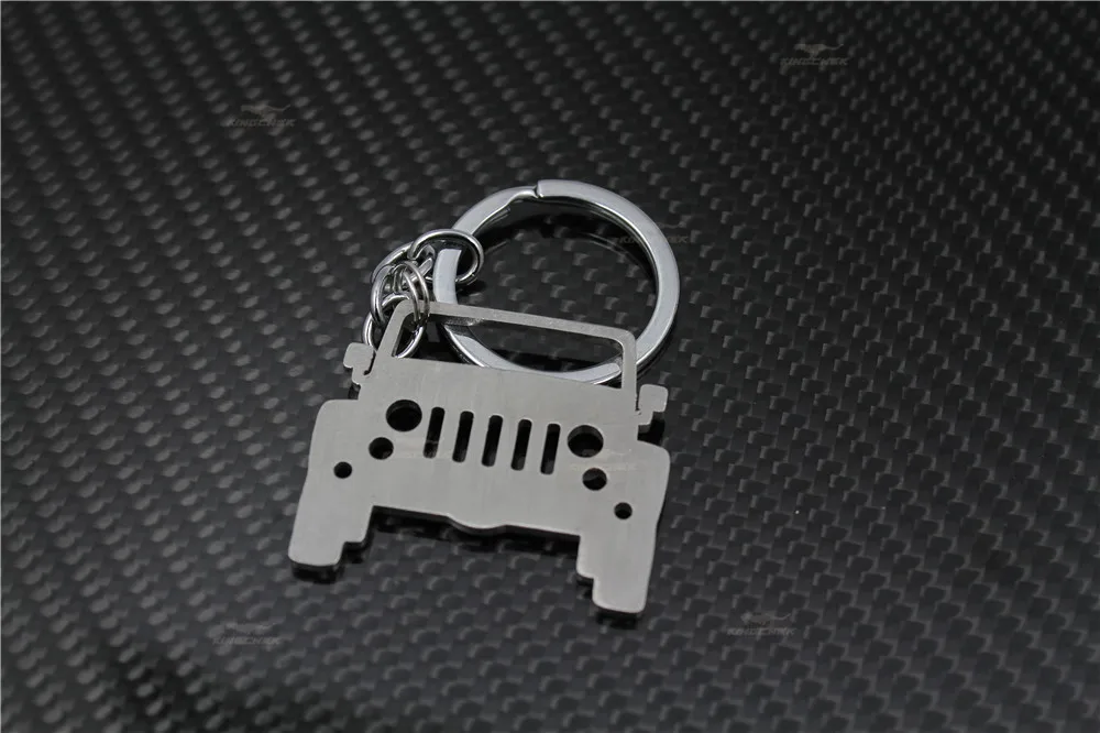 Брелок из нержавеющей стали подходит для Jeep Wrangler брелок цепочка сумка