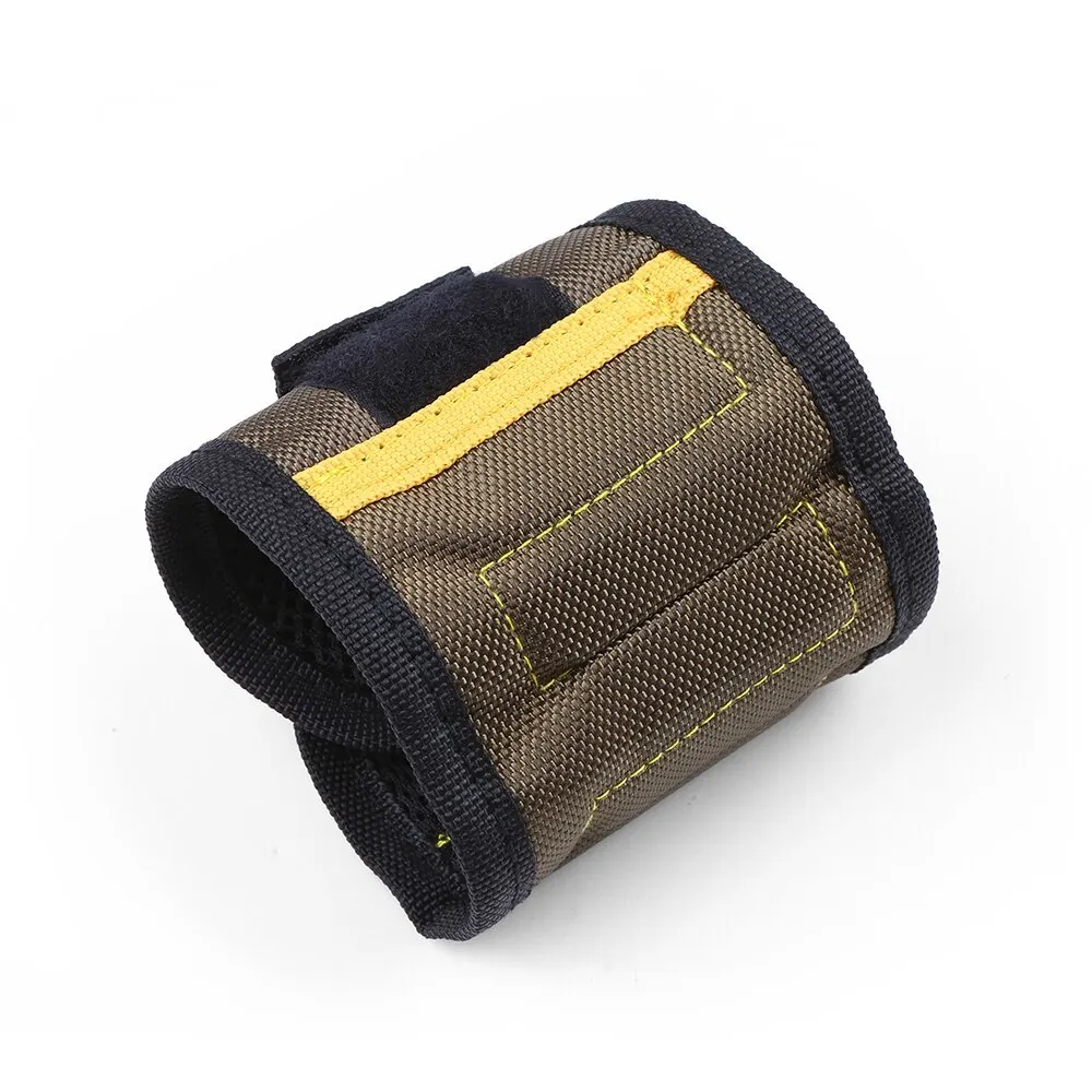 

Magnetic Wristband Small Parts Adsorption Tool Bag Electrician Wrist Tool Belt Screws Nails Drill Bits Holder Tools organizer