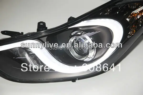 Для Hyundai Elantra светодиодная фара Avante MD 11 Замена 201 13 лет LD V2|avante md|hyundai elantra ledelantra led |