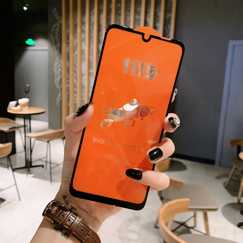 Закаленное стекло 111D для Xiaomi Redmi Note 5 6 Pro 7 6A Plus Защитное Mi 8 A2 Lite 9 SE 10 шт. | Мобильные