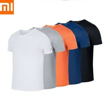 Xiaomi ZENPH спортивные рубашки быстросохнущие для бега с коротким рукавом дышащая удобная спортивная одежда для мужчин