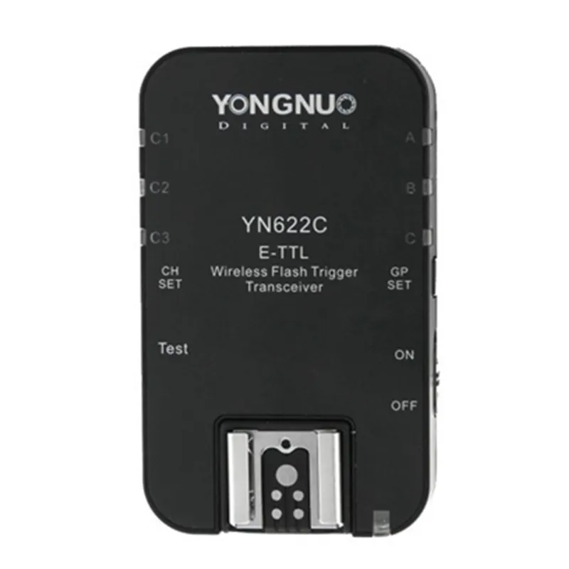 Беспроводная YONGNUO ttl триггер для вспышки с YN622C YN-622-TX комплект с Высокоскоростная синхронизация вспышка для фотокамер Speedlite HSS 1/8000s для Canon Камера 500D 60D 7D 5diii