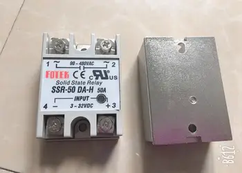 

SSR50DA-H SSR-50DA-H 50A Solid State Relay input 3-32VDC output 90-480VAC