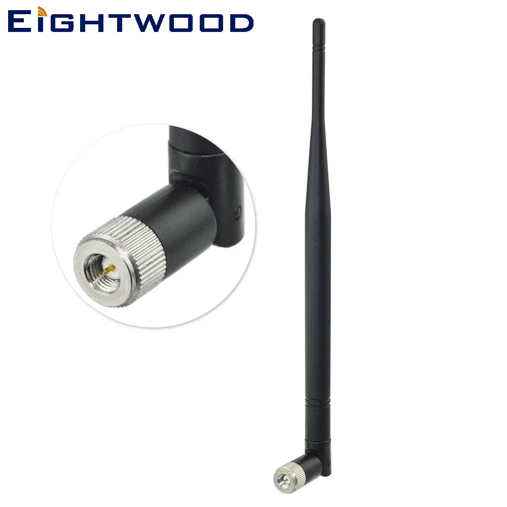 Eightwood GSM/GPRS/EDGE/CDMA Omni антенна 3,5 dBi 896-960Mhz наклонно-поворотная резиновая утка антенна с SMA штекерным разъемом