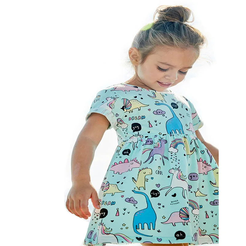 

Baby girl dress summer unicorn costume children's clothing party dress girl clothes princess flamingo dress