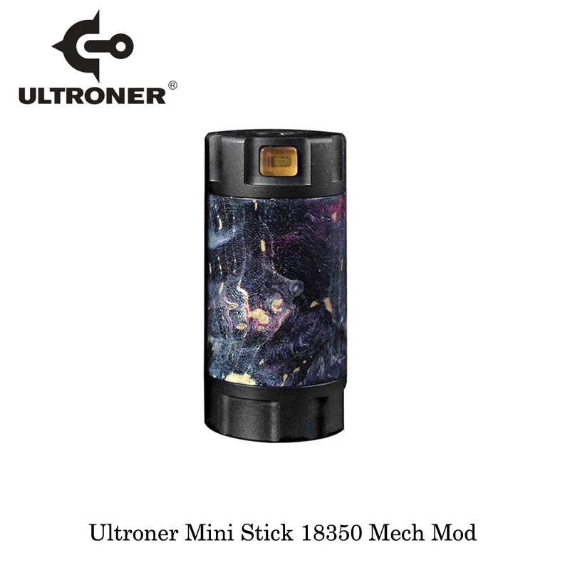 Электронные сигареты Ultroner Mini Stick 18350 мех мод 24 мм Диаметр питание от одного