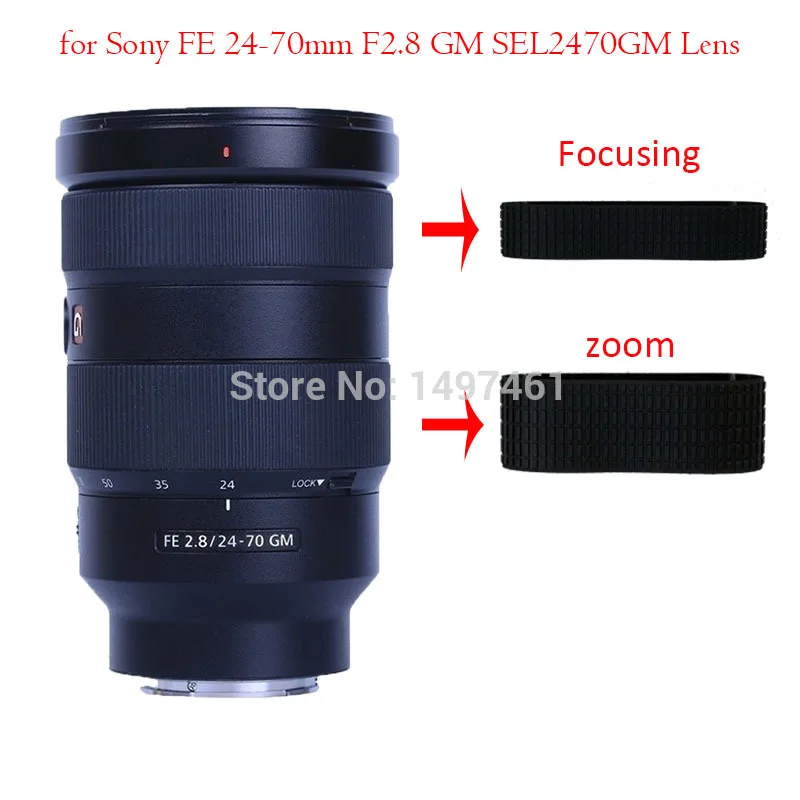 New Original Lens Zoom Focus Rubber Ring Rubber Grip Repair Parts For Sony Fe 24 70mm F2 8 Gm Sel2470gm Lens Len Parts Aliexpress New Original Lens Zoom Focus Rubber Ring Rubber Grip Repair Parts For Sony Fe 24 70mm F2 8 Gm Sel2470gm Lens Len Parts Aliexpress