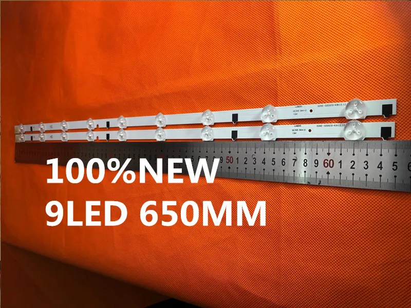 Светодиодная лента 9 светодиодных ламп 2 шт./лот 650 мм для UA32F4088 2013SVS32H UA32F4088AR UE32F5000