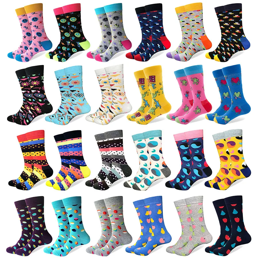 Funny Men Socks font b Women b font Art Men font b Dress b font Socks