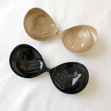 3 см толстый летний пуш-ап Невидимый женский самоклеющийся бюстгальтер без бретелек