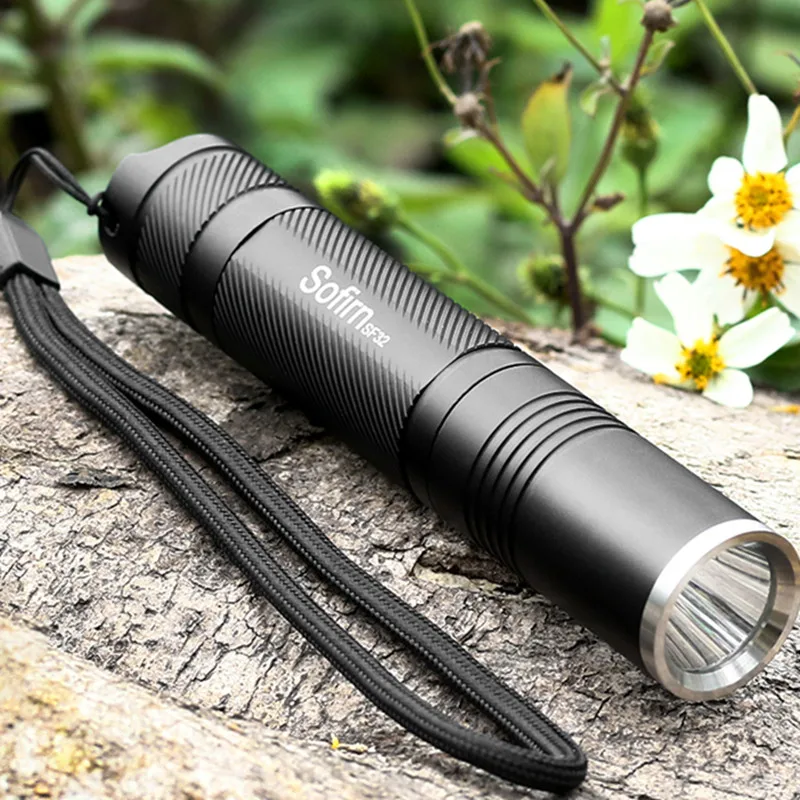 Sofirn SF32 светодиодный фонарик 18650 кармансветильник фонарь Cree XML T6 L2 мощная лампа