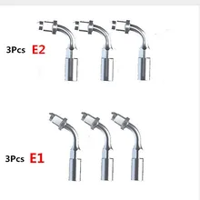 Détartreur endodontique dentaire ultrasonique, embouts de détartrage endodontique E1 E2 pour EMS/pic, 6 pièces, livraison gratuite