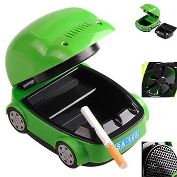 

Portable Smoke Remover Car Purifier Smokeless USB For Battery Ashtray Decor