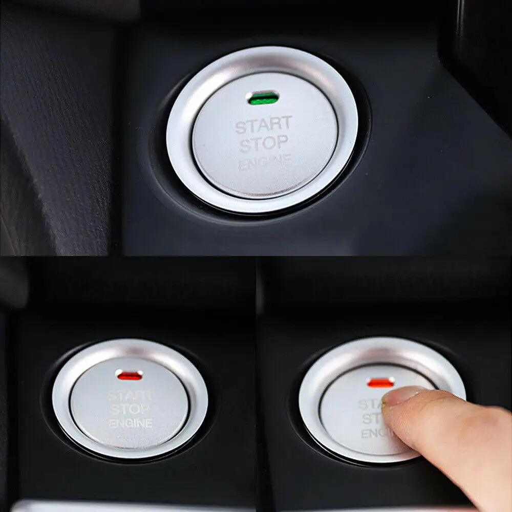 Запуск двигателя кнопочный пульт переключатель Накладка для Mazda CX5 CX3 CX4 нажатием одной кнопки стартер кольцо для Mazda CX5 CX3 CX4
