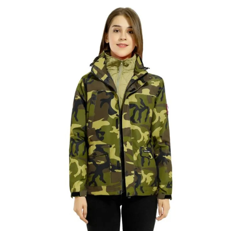 

3in1 Brand Winter Jacket women Waterproof Jackets 2018 Outdoor Sport Warm woman's coat Hiking Jackets manteau femme hiver