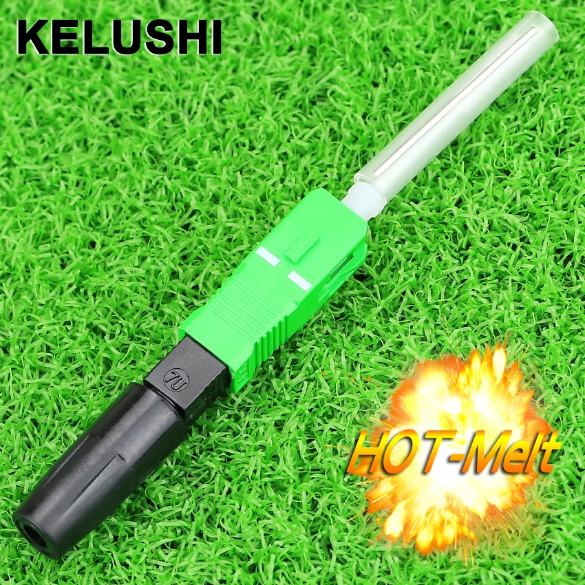 Buy 10pcs SC/APC Fiber Optic Connector Hot Melt Type Fiber Optical Fast Connector Optical fiber Fusion FTTH Fast Connectors for only 7.31 USD Buy 10pcs SC/APC Fiber Optic Connector Hot Melt Type Fiber Optical Fast Connector Optical fiber Fusion FTTH Fast Connectors for only 7.31 USD