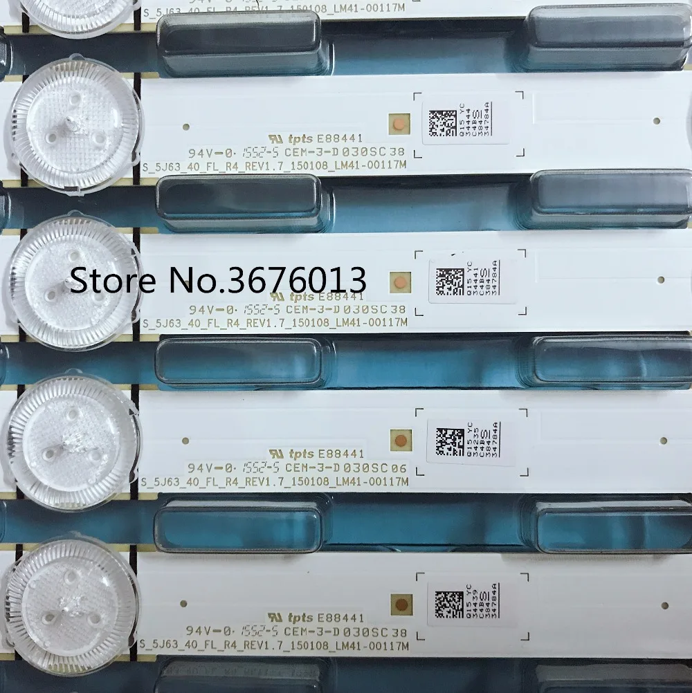 Светодиодная лента для подсветки телевизора SamSung Un40j6500 UE40J6370 40